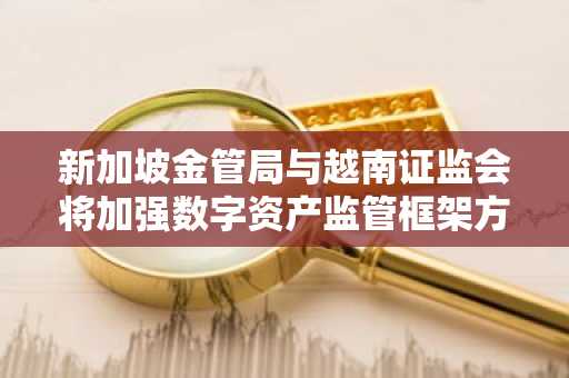 新加坡金管局与越南证监会将加强数字资产监管框架方面的合作