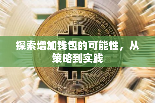 探索增加钱包的可能性，从策略到实践