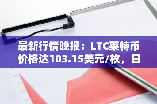 最新行情晚报：LTC莱特币价格达103.15美元/枚，日内跌幅-3.01%