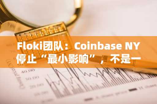 Floki团队：Coinbase NY停止“最小影响”，不是一个挑剔的