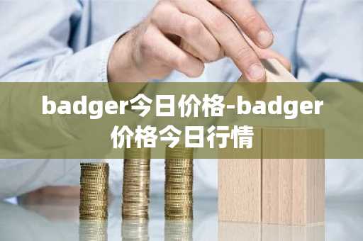 badger今日价格-badger价格今日行情