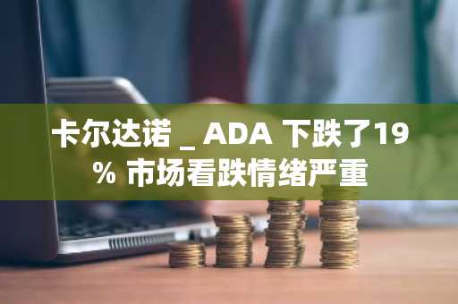 卡尔达诺 _ ADA 下跌了19% 市场看跌情绪严重