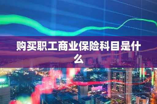 购买职工商业保险科目是什么