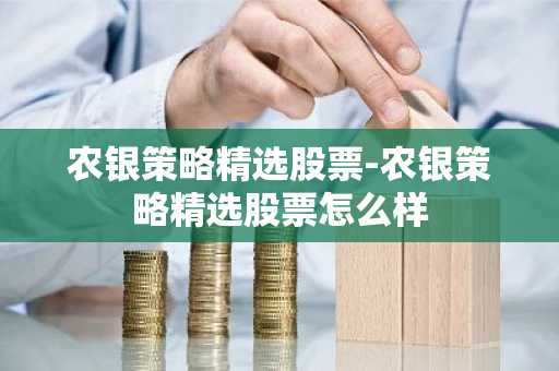 农银策略精选股票-农银策略精选股票怎么样