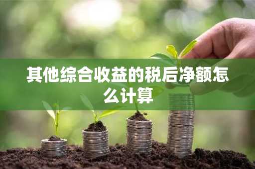 其他综合收益的税后净额怎么计算