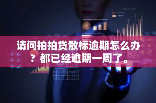 请问拍拍贷散标逾期怎么办？都已经逾期一周了。