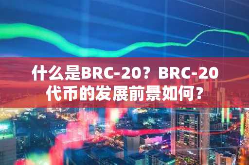 什么是BRC-20？BRC-20代币的发展前景如何？