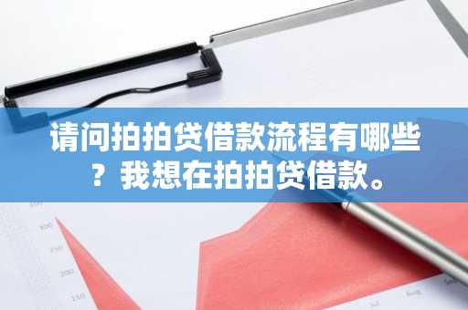 请问拍拍贷借款流程有哪些？我想在拍拍贷借款。