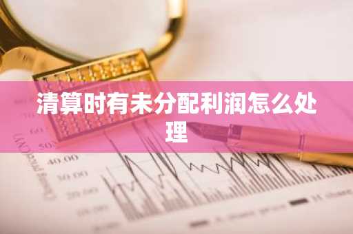 清算时有未分配利润怎么处理