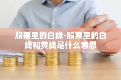 股票里的白线-股票里的白线和黄线是什么意思