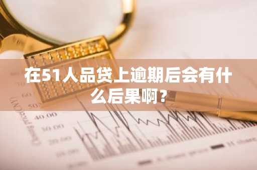 在51人品贷上逾期后会有什么后果啊？