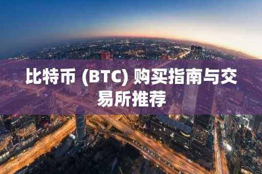 比特币 (BTC) 购买指南与交易所推荐