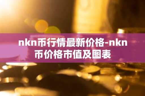 nkn币行情最新价格-nkn币价格市值及图表