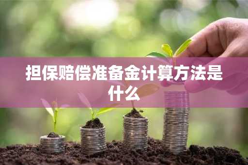 担保赔偿准备金计算方法是什么