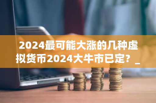 2024最可能大涨的几种虚拟货币2024大牛市已定？_1