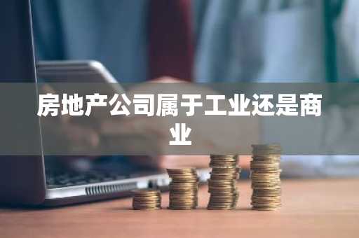房地产公司属于工业还是商业