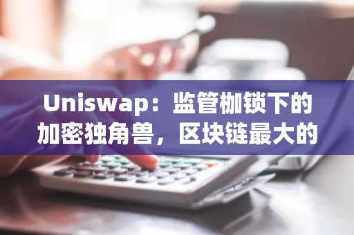 Uniswap：监管枷锁下的加密独角兽，区块链最大的 Dex 协议