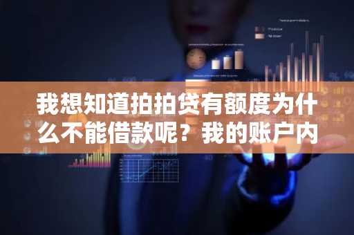 我想知道拍拍贷有额度为什么不能借款呢？我的账户内明明有额度的。