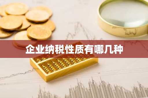 企业纳税性质有哪几种