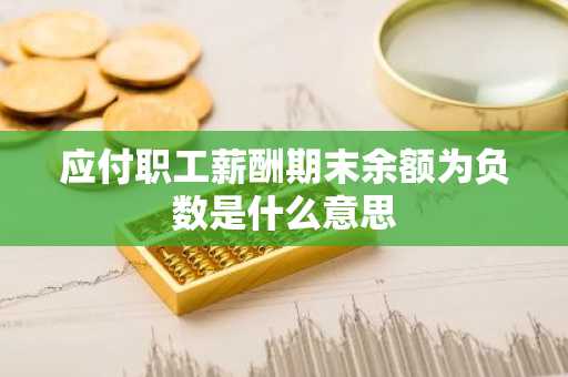 应付职工薪酬期末余额为负数是什么意思