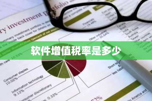 软件增值税率是多少
