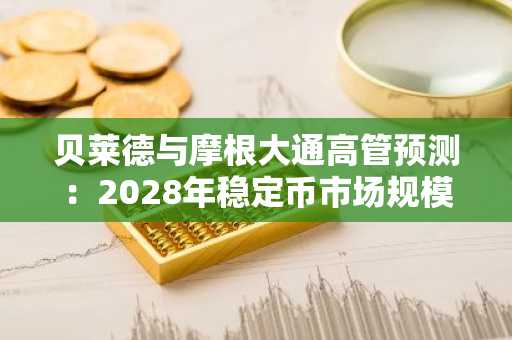 贝莱德与摩根大通高管预测：2028年稳定币市场规模将达2万亿美元