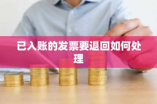 已入账的发票要退回如何处理