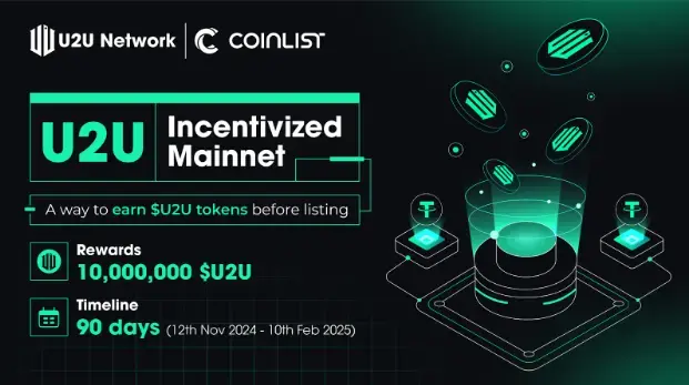 U2U Network 2035年Q4 CoinList增长活动