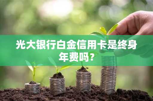 光大银行白金信用卡是终身年费吗？
