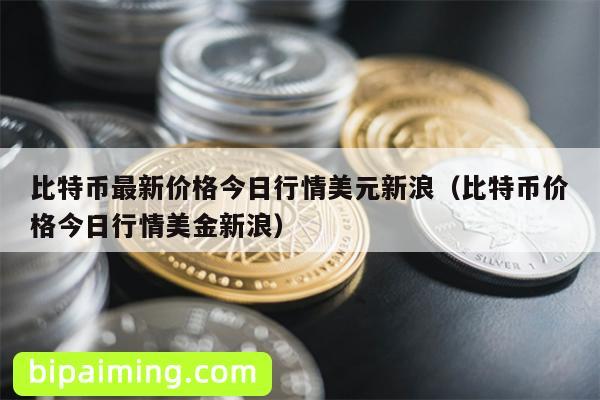 比特币最新价格今日行情美元新浪（比特币价格今日行情美金新浪）