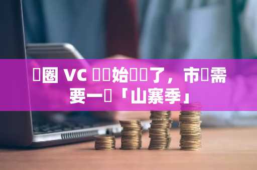 幣圈 VC 們開始維權了，市場需要一個「山寨季」