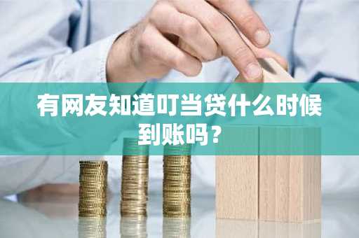 有网友知道叮当贷什么时候到账吗？