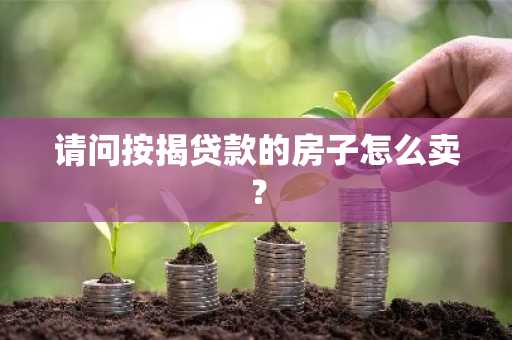 请问按揭贷款的房子怎么卖？