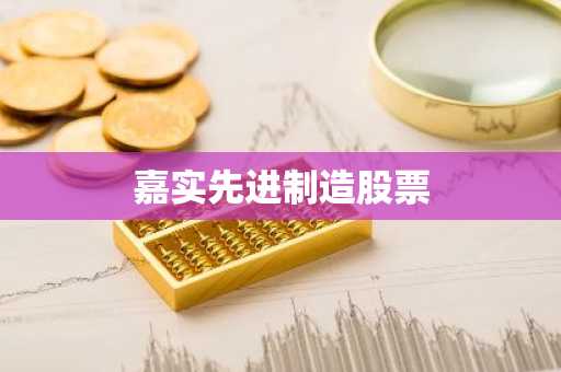 嘉实先进制造股票