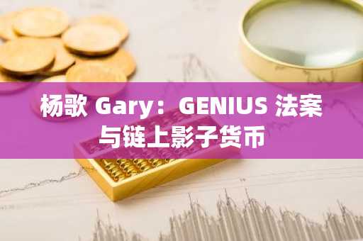 杨歌 Gary：GENIUS 法案与链上影子货币