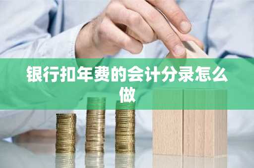银行扣年费的会计分录怎么做
