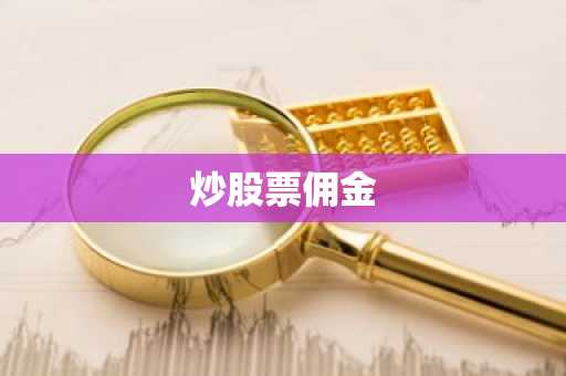 炒股票佣金