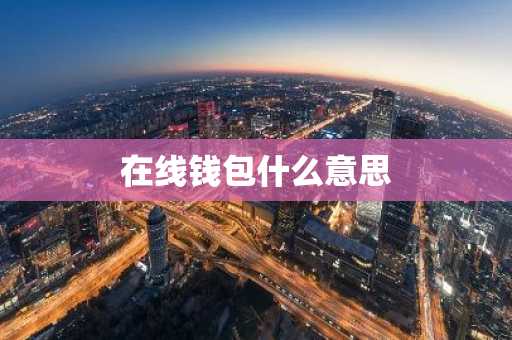 在线钱包什么意思