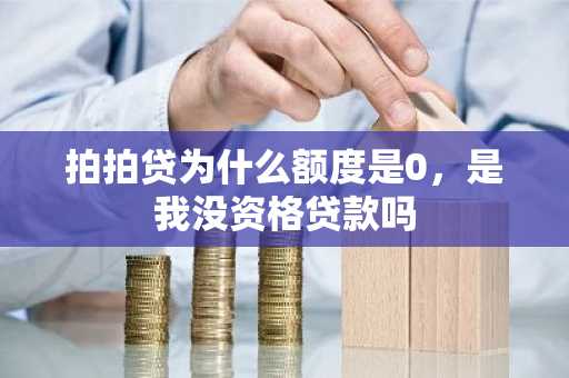拍拍贷为什么额度是0，是我没资格贷款吗