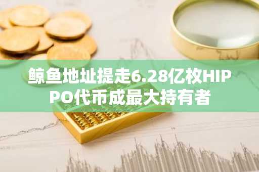 鲸鱼地址提走6.28亿枚HIPPO代币成最大持有者