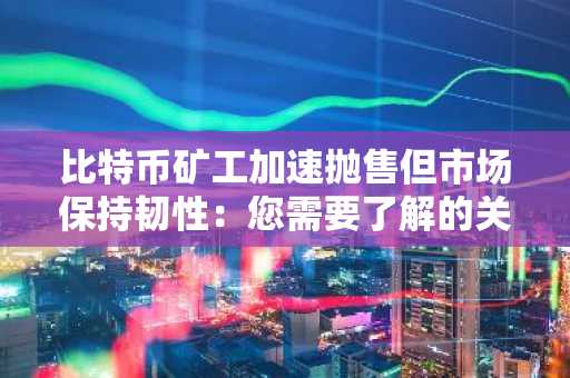比特币矿工加速抛售但市场保持韧性：您需要了解的关键动态