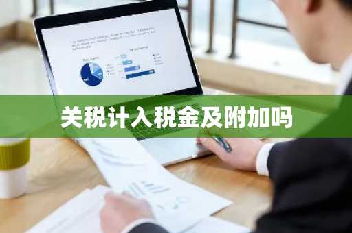 关税计入税金及附加吗