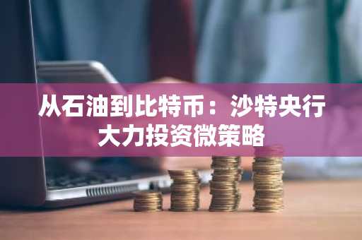 从石油到比特币：沙特央行大力投资微策略
