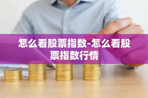 怎么看股票指数-怎么看股票指数行情