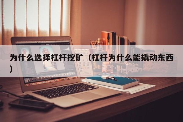 为什么选择杠杆挖矿（杠杆为什么能撬动东西）