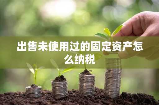 出售未使用过的固定资产怎么纳税