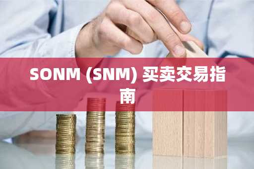 SONM (SNM) 买卖交易指南