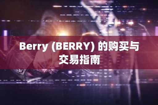 Berry (BERRY) 的购买与交易指南