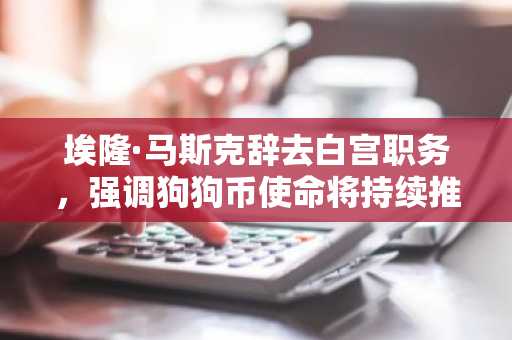 埃隆·马斯克辞去白宫职务，强调狗狗币使命将持续推进