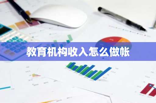 教育机构收入怎么做帐